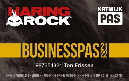 Businesspas Katwijk-Haringrock