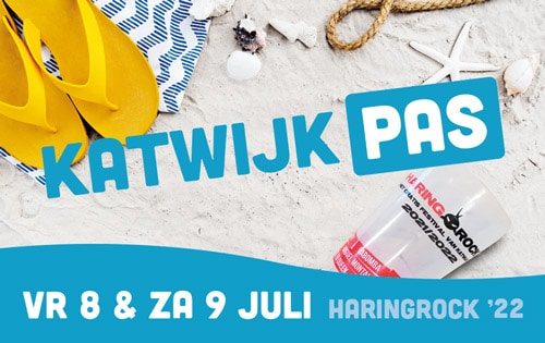 Katwijkpas + Entree Haringrock vrijdag 8 en zaterdag 9 juli